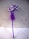 purple butterfly pen